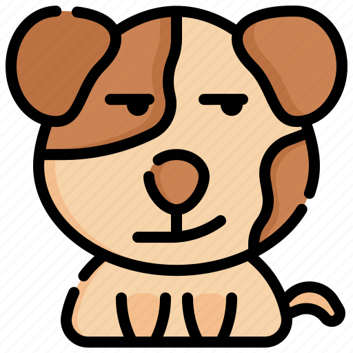 Annoying, feelings, dog, emotion, animal icon - Download on Iconfinder