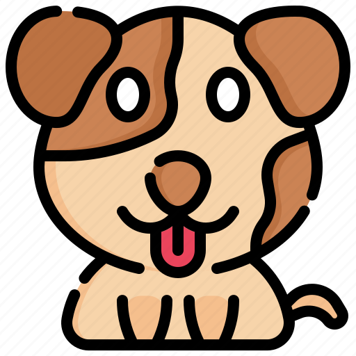 Tongue, feelings, emotion, animal, face icon - Download on Iconfinder