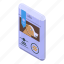 package, dog, food, isometric 