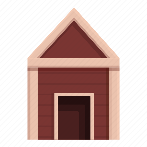 Painted, dog, kennel, house icon - Download on Iconfinder