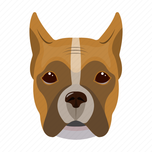 Animal, boxer, breed, dog, domestic, pet icon - Download on Iconfinder