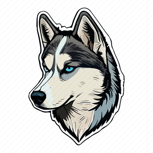 Dog, pet, puppy, breed, animal, husky, siberian icon - Download on Iconfinder