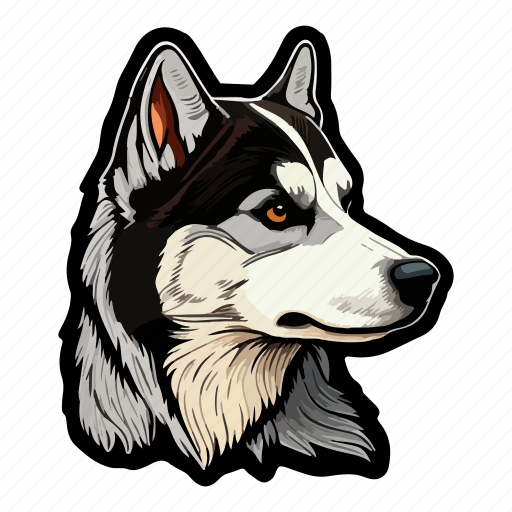 Dog, pet, animal, husky, siberian, puppy, breed icon - Download on Iconfinder