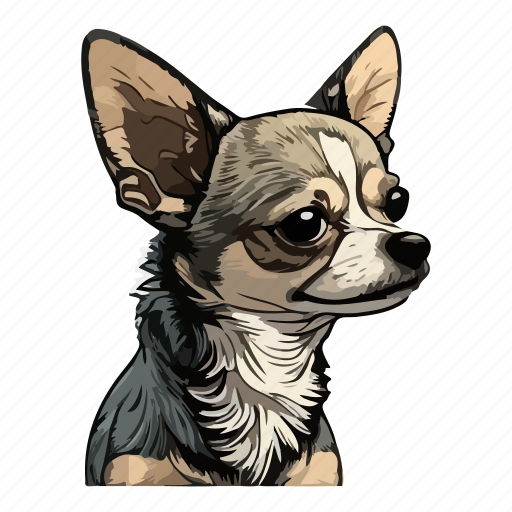 Chihuahua, dog, puppy, animal, zoo, pet, sticker icon - Download on Iconfinder