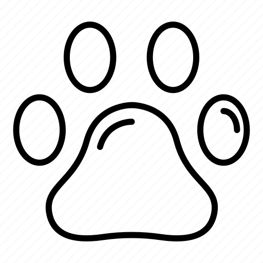 Cat, dog, frame, nature, paw, pet, silhouette icon - Download on Iconfinder