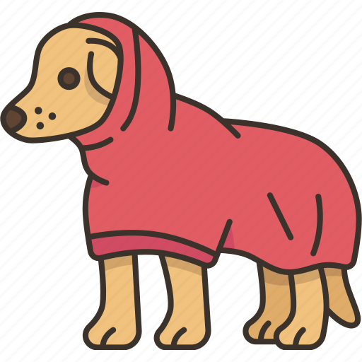 Dog, coat, rain, protection, outdoor icon - Download on Iconfinder