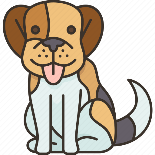 Dog, puppy, canine, pet, animal icon - Download on Iconfinder