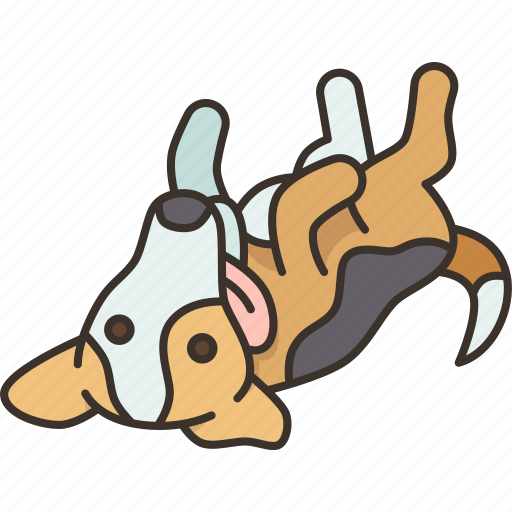 Dog, siesta, pet, relaxing, cute icon - Download on Iconfinder