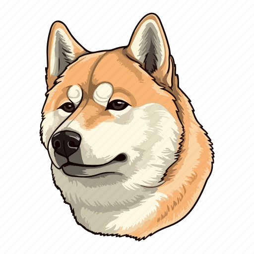 Dog, pet, puppy, animal, breed, shiba inu, cute icon - Download on Iconfinder