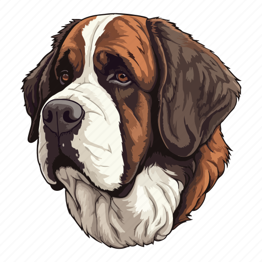 Dog, pet, puppy, animal, breed, st. bernard dog, canine icon - Download on Iconfinder