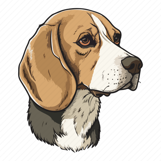 Dog, pet, puppy, animal, breed, beagle, cute icon - Download on Iconfinder