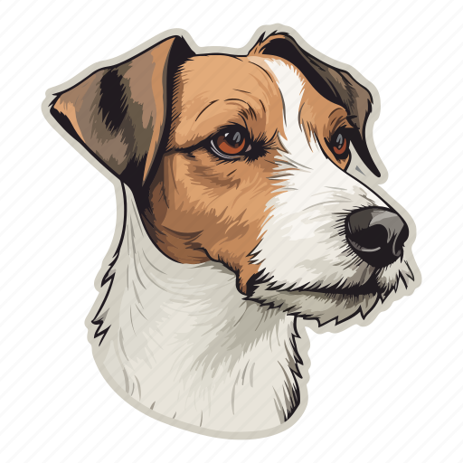 Dog, pet, puppy, animal, breed, jack russell terrier, terrier icon - Download on Iconfinder