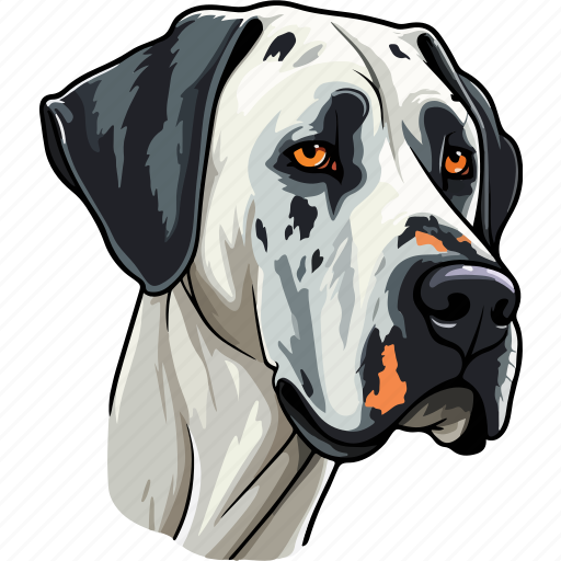 Dog, pet, puppy, animal, breed, canine, great dane dog icon - Download on Iconfinder