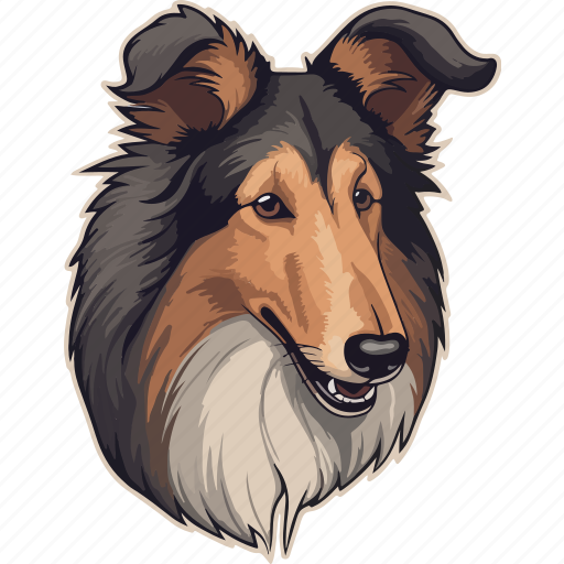 Dog, pet, puppy, animal, breed, canine, collie dog icon - Download on Iconfinder