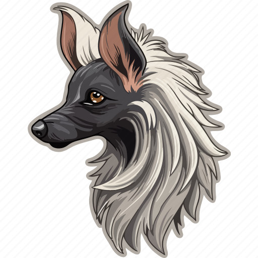 Dog, pet, puppy, animal, breed, canine, chinese crested dog icon - Download on Iconfinder