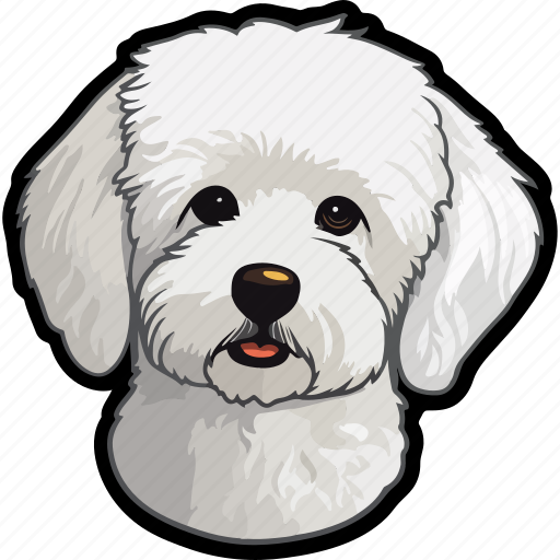 Bichon frise, dog, pet, puppy, animal, breed, canine icon - Download on Iconfinder