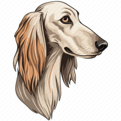 Dog, pet, puppy, animal, breed, canine, saluki dog icon - Download on Iconfinder