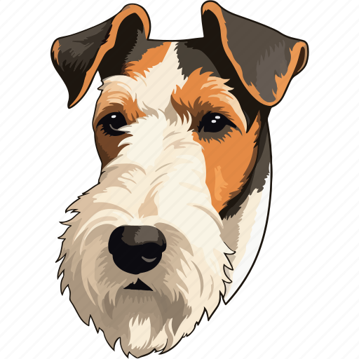 Fox terrier, dog, pet, puppy, animal, breed, canine icon - Download on Iconfinder