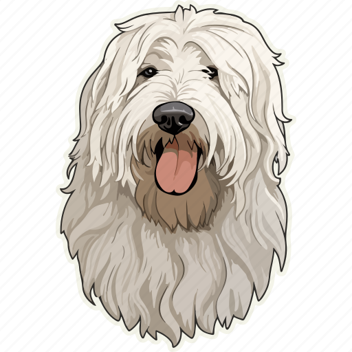 Dog, pet, puppy, animal, breed, canine, komondor dog icon - Download on Iconfinder