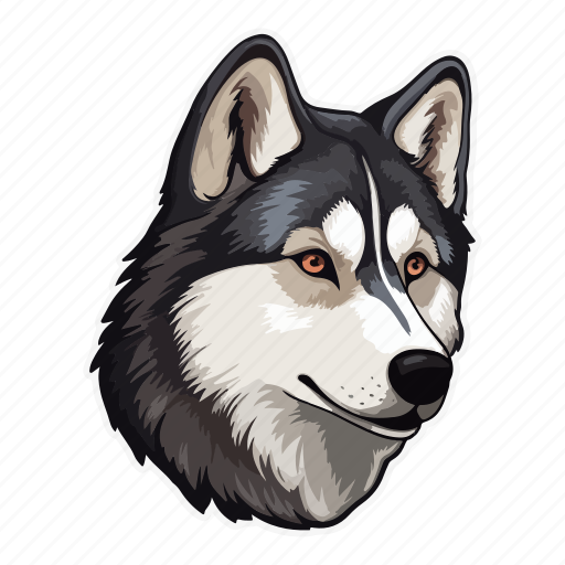 Husky, laika, siberian, dog, pet, puppy, breed icon - Download on Iconfinder