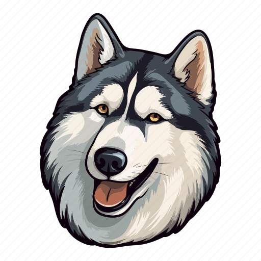 Dog, puppy, husky, laika, siberian, pet, breed icon - Download on Iconfinder