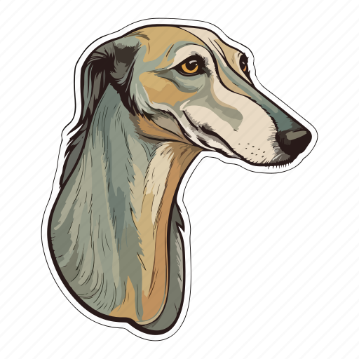 Dog, puppy, pet, animal, greyhound, breed, zoo icon - Download on Iconfinder