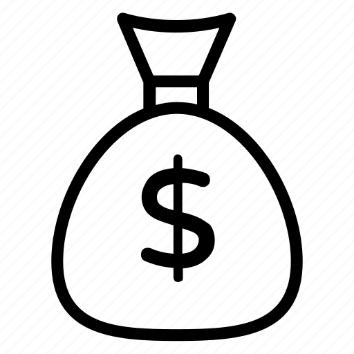 Dollar bag, money bag, money pouch, money sack, wealth icon - Download on Iconfinder