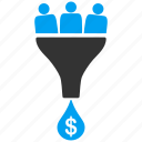 customers, sale, business, conversion, customer filter, financial effect, sales funnel