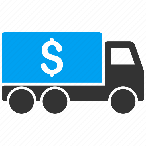 Finance, financial, logistics, money delivery, shipment business, shipping, transportation icon - Download on Iconfinder
