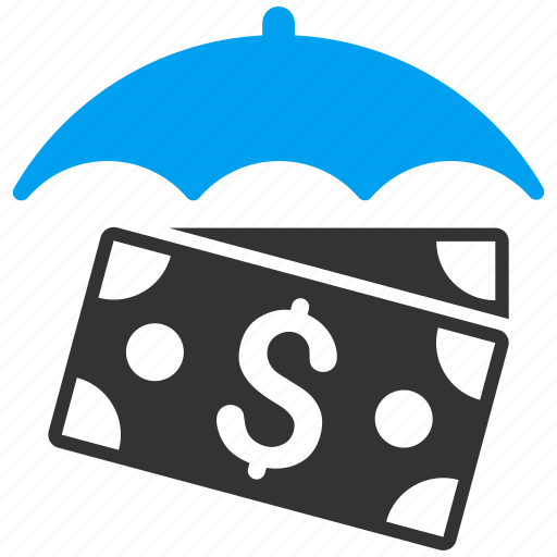 Banknotes, comfort, finance, insurance, protection, safety, umbrella icon - Download on Iconfinder