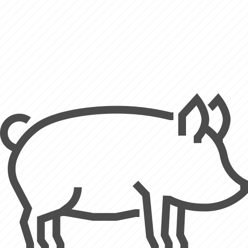 Pig, domestic, animal icon - Download on Iconfinder
