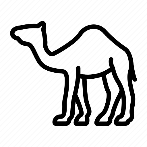 Camel, desert, domestic animal icon - Download on Iconfinder