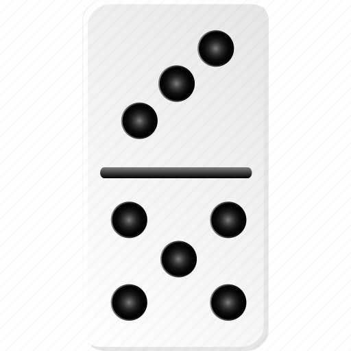 Domino, casino, hazard, game, fun, gambling, play icon - Download on Iconfinder