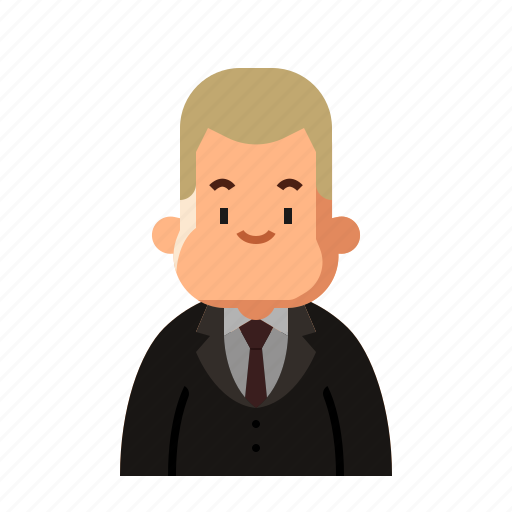 Avatar, big, boss, bussinessman, face, fatman, character icon - Download on Iconfinder
