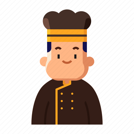 Avatar, chef, cook, face, fatman, character, expression icon - Download on Iconfinder