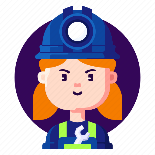 Avatar, female, plumber, profession icon - Download on Iconfinder