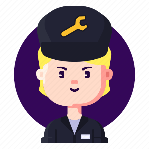 Avatar, engineer, female, profession, technician icon - Download on Iconfinder