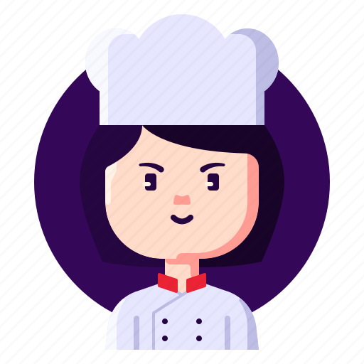 Avatar, chef, cook, female, profession icon - Download on Iconfinder