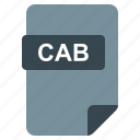 cab, file, format, type 