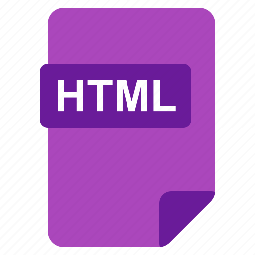 File, format, html, type icon - Download on Iconfinder