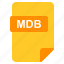 file, format, mdb, type 