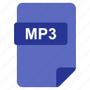 file, format, mp3, type