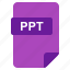 file, format, ppt, type 