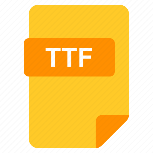 File, format, ttf, type icon - Download on Iconfinder