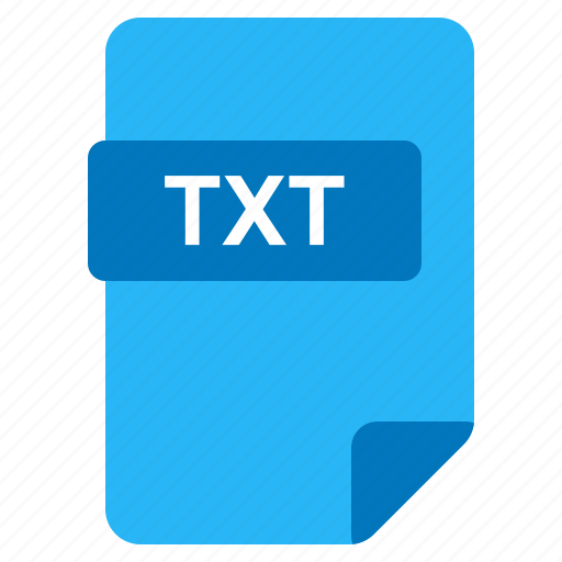 File, format, txt, type icon - Download on Iconfinder