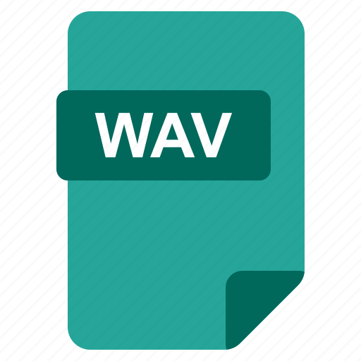 File, format, type, wav icon - Download on Iconfinder