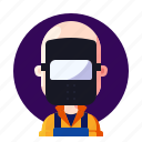 avatar, male, profession, welder