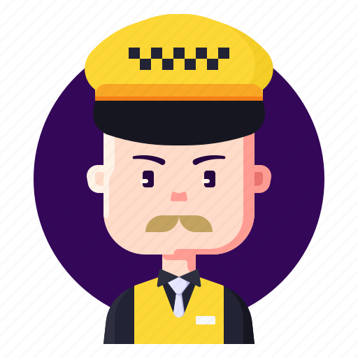 Avatar, driver, male, profession, taxi icon - Download on Iconfinder