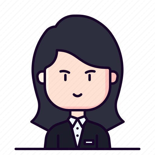 Avatar, female, receptionist, woman icon - Download on Iconfinder