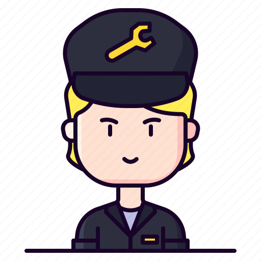 Avatar, engineer, female, profession, technician icon - Download on Iconfinder